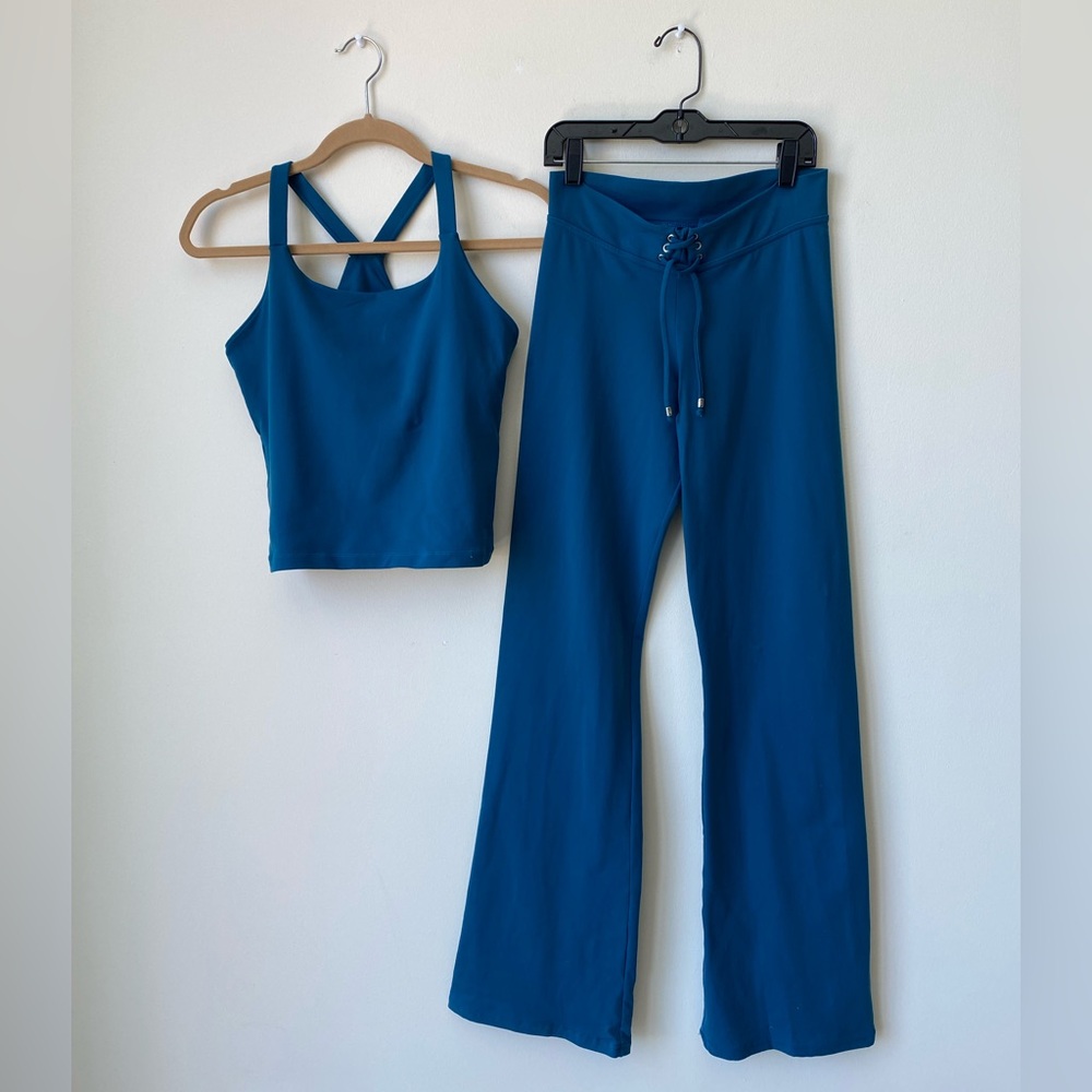 Turquoise Blue Activewear Set
